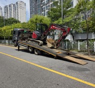 미니굴착기 운반 운송 전국미니추레라 셀프로더