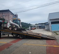 시흥 - 화성 미니추레라 스키로더 운반 운송 탁송 사례!